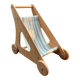 Poussette chariot de marche bébé bois vintage