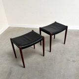 Set of Møller 80A stools, 1960s