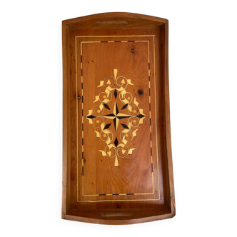 Marquetry tray