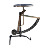 Old metal letter scale