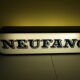 Enseigne lumineuse "Neufang"  pour décoration de barvAnnées 70