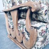 High Wing Back 3-Seater Sofa, 1900s