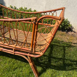Wicker cradle