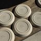 Lunéville table service Art Workshop 8 plates and 2 serving dishes