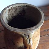 Stoneware pitcher