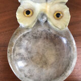 Empty pocket owls varnished stone