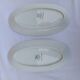 2 Bernardaud porcelain bowls - Saint-Saens model - 1970s