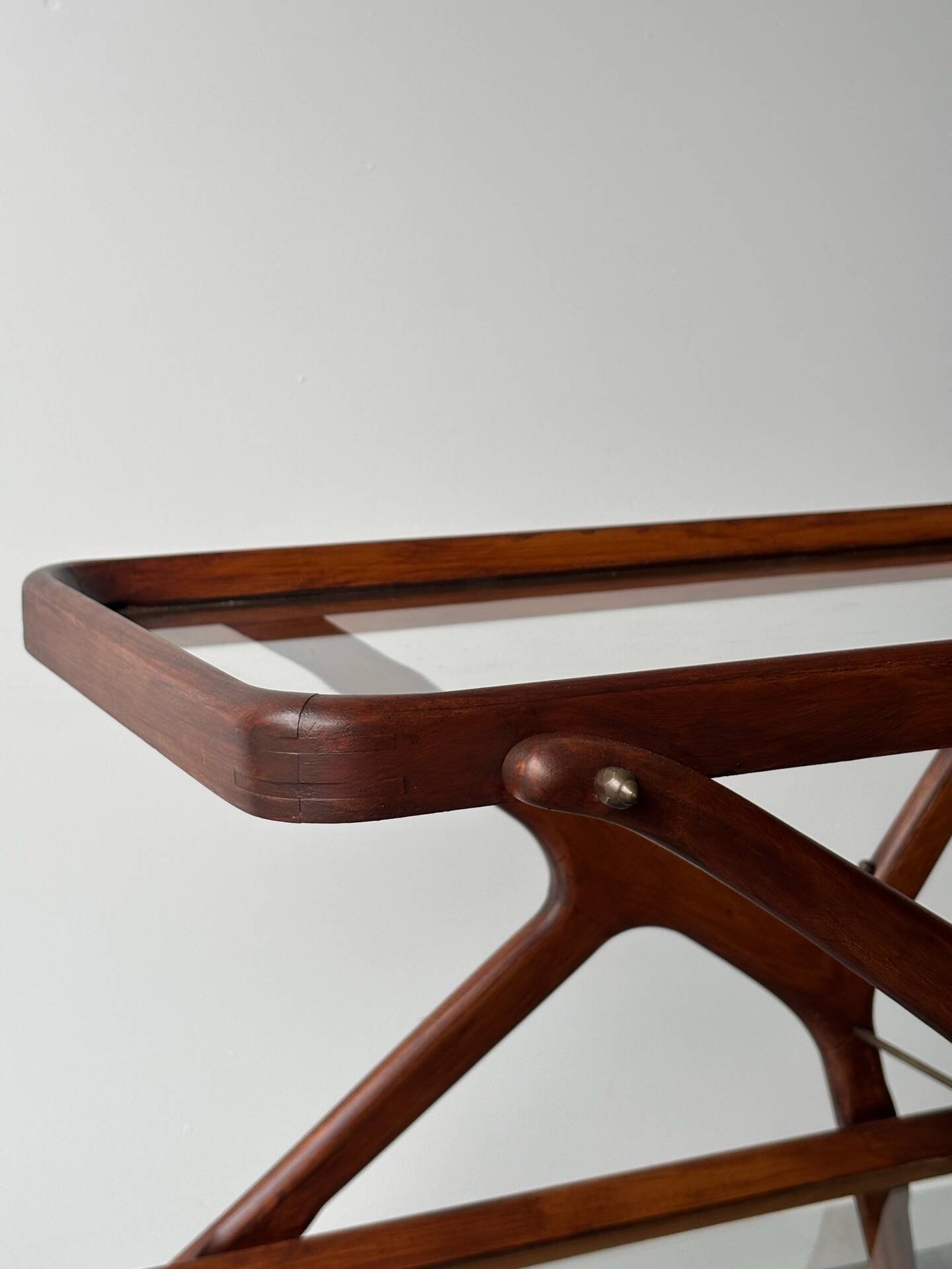 Italian bar cart Cesare Lacca, 1950