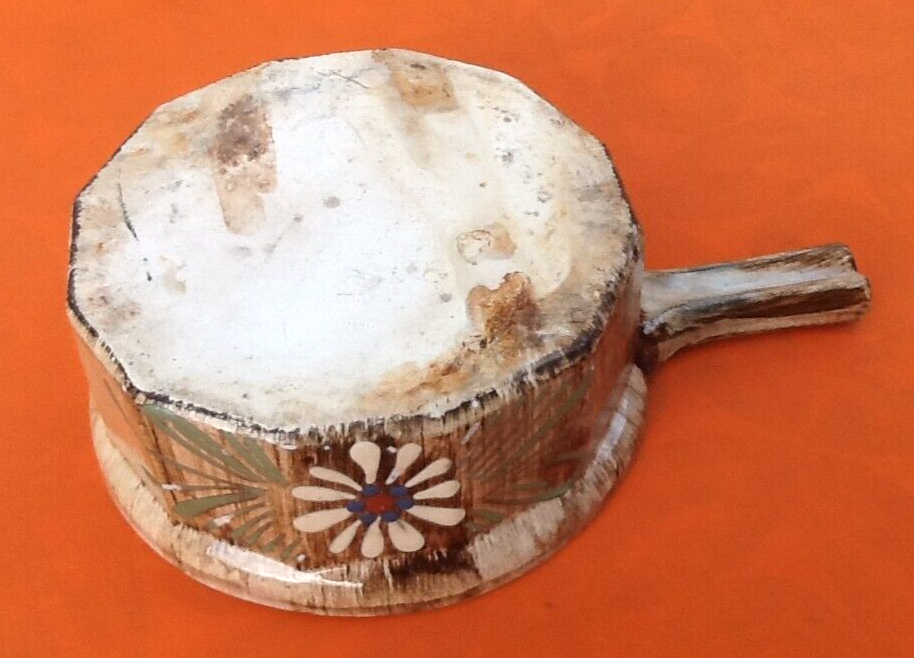 1950s caquelon traditional alsatian ceramics terracotta