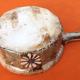 1950s caquelon traditional alsatian ceramics terracotta