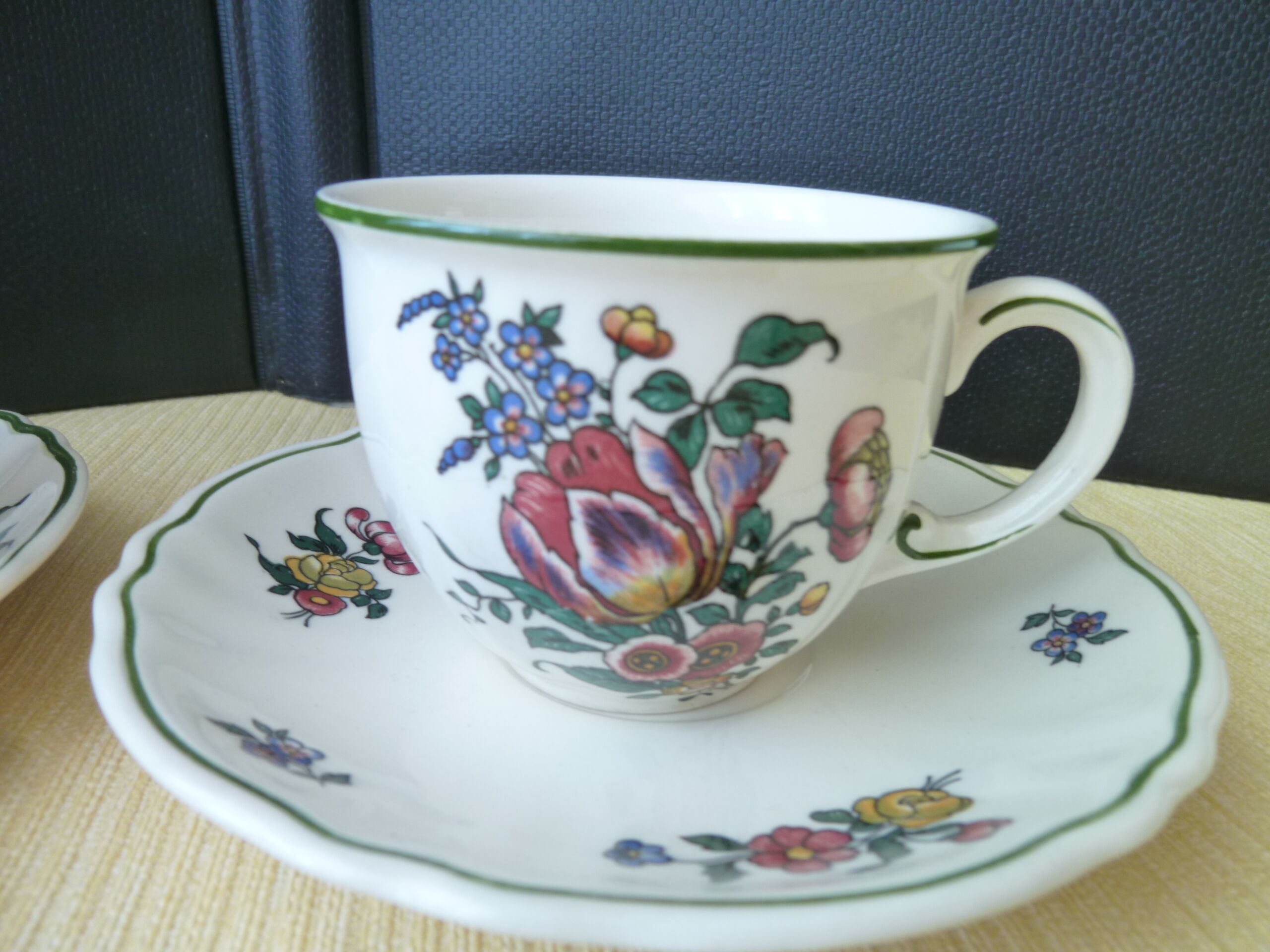 2 cups coffee set Villeroy Boch Model "Old Strasbourg"