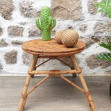 Table round rattan