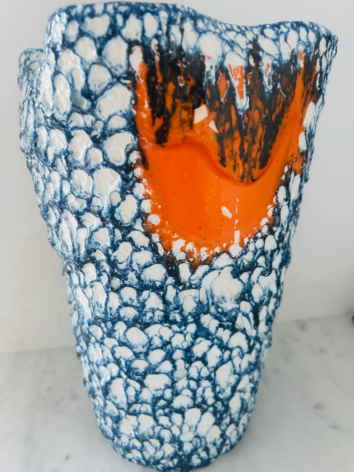 Vallauris Fat Lava Vase