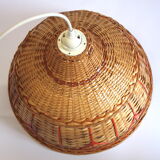 Vintage rattan ceiling light