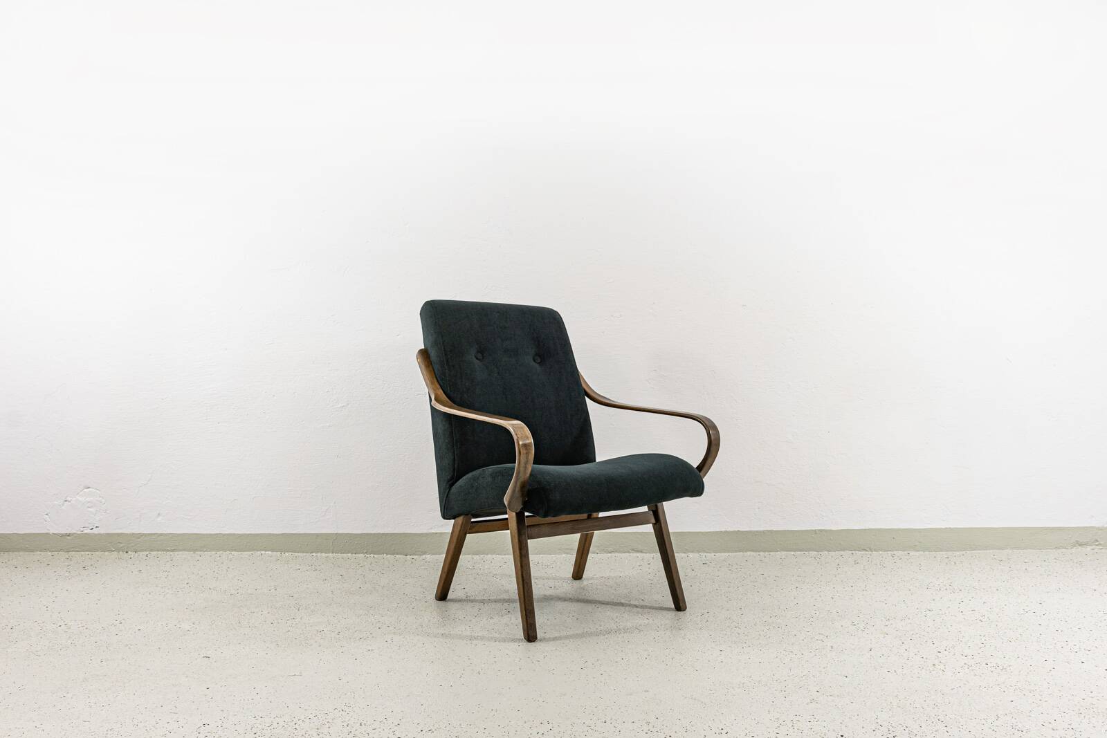 Vintage Armchair By Jaroslav Šmídek For Ton, Czechoslovakia, 1960’s
