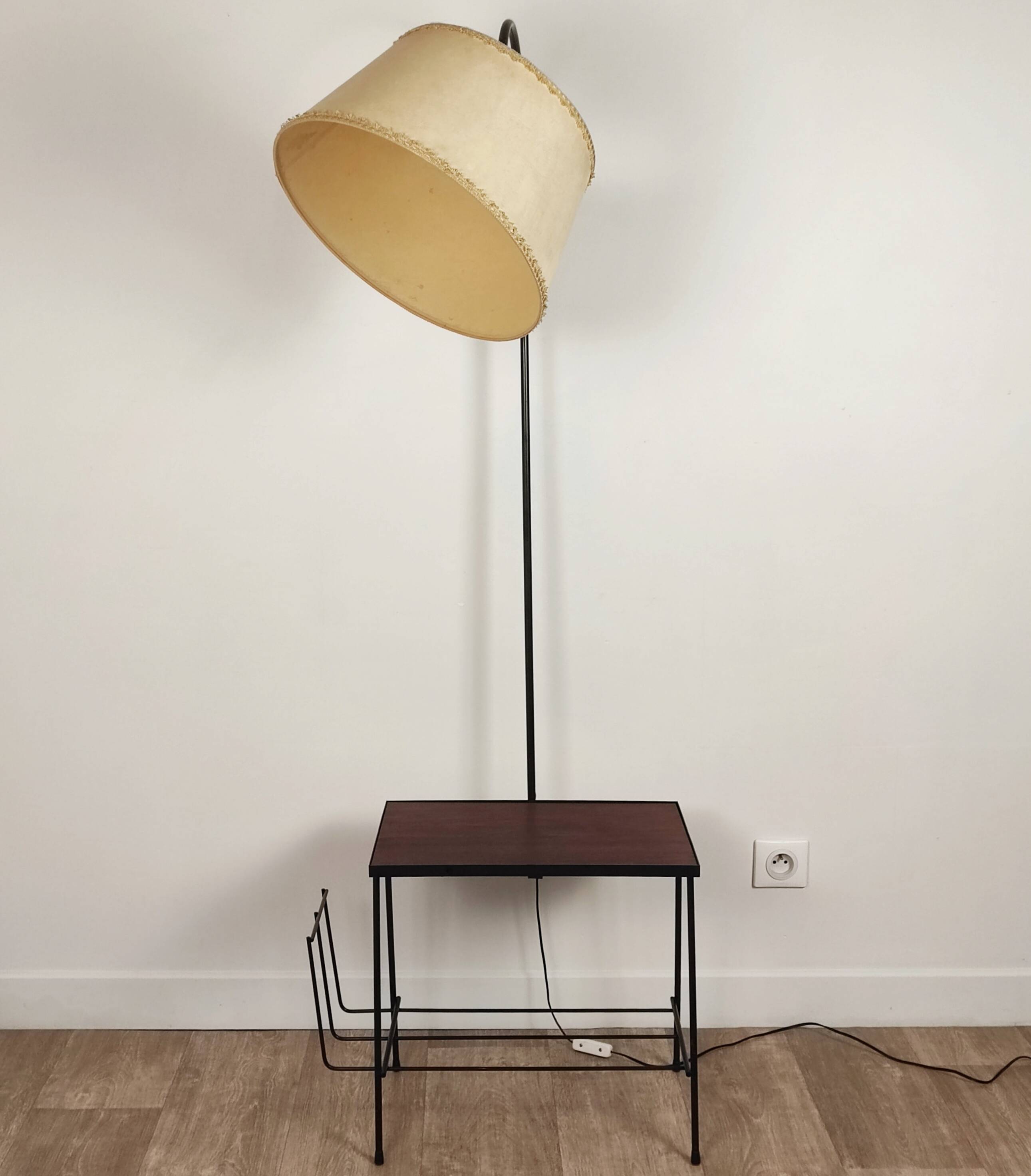 60s reading floor lamp