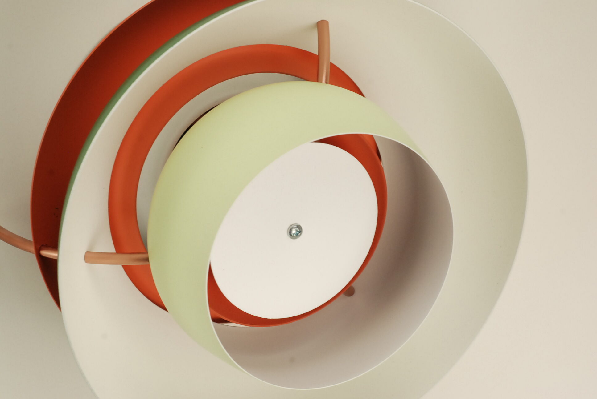 Louis Poulsen PH5 pendant lamp vintage 1970's 'Green'