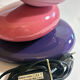 François CHATAIN Table Lamp Violet/Pink Conical Shade E27 230V