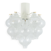 1 of 2 Small Tulipan Glass Wall Light by Kalmar, Austria, 1960s