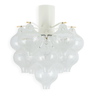 1 of 2 Small Tulipan Glass Wall Light by Kalmar, Austria, 1960s