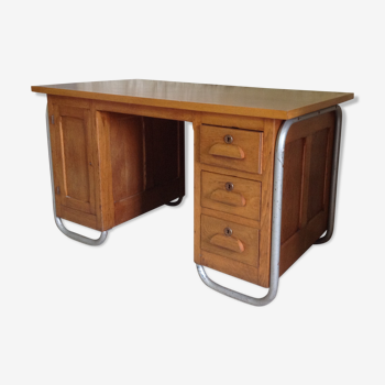 Vintage schoolmaster desk