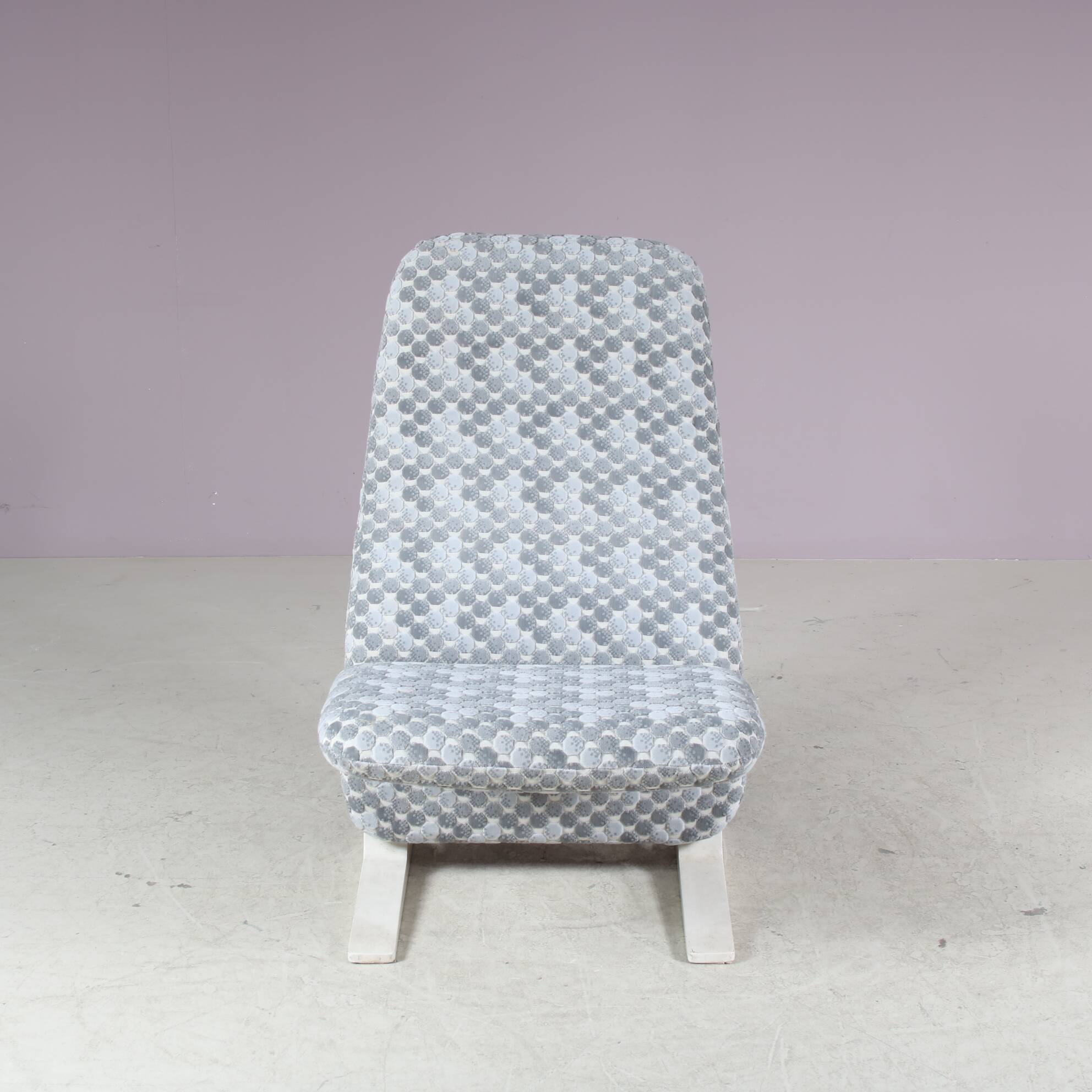 1970s “Concorde” Highback chair by Pierre Paulin for Artifort, Netherlands