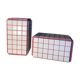 Serre-livres blanc et rose
