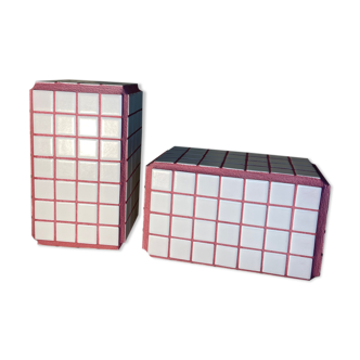 White and pink book greenhouse