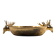 Mid-century Modern brass deers centerpiece / bowl, France 1970s