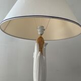 Vintage ceramic cob lamp 70s