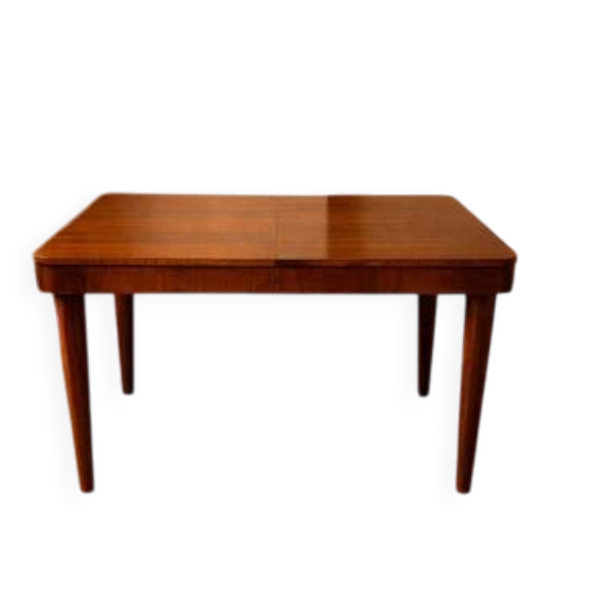 Extendable Dining Table Mid Century Wood Jindřich Halabala 1950s