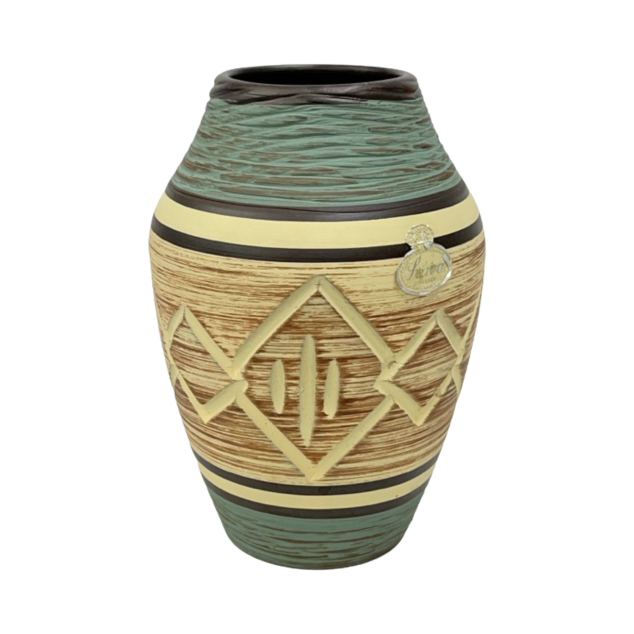 ESR Sawa 256-15 Mid-Century Modern Collector's Vase, Germany 1960s