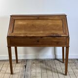 Cherrywood drop-leaf secretary from the late 19th century