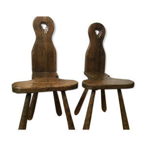 chaises design brutaliste
