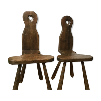 Brutalist design chairs