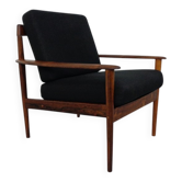 Danish Model 56 Armchair in Rosewood by Grete Jalk for Poul Jeppesen, 1960s