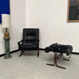 2 "Siesta" armchairs with their ottomans by Ingmar Relling, circa 1970