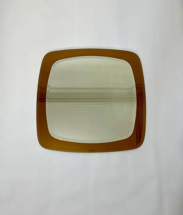 Double miroirs superposés design vintage, France, année 1970