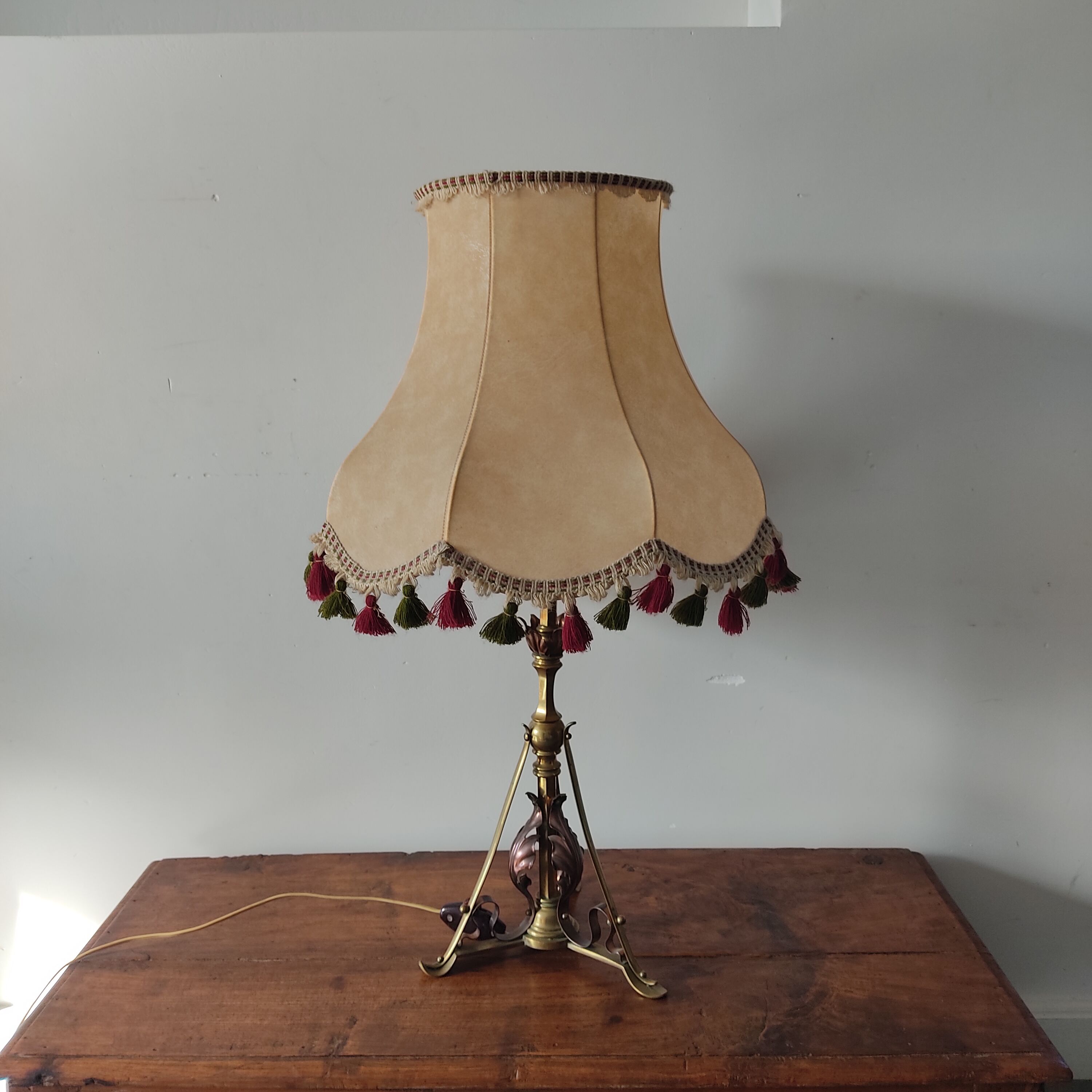 Brass lamp