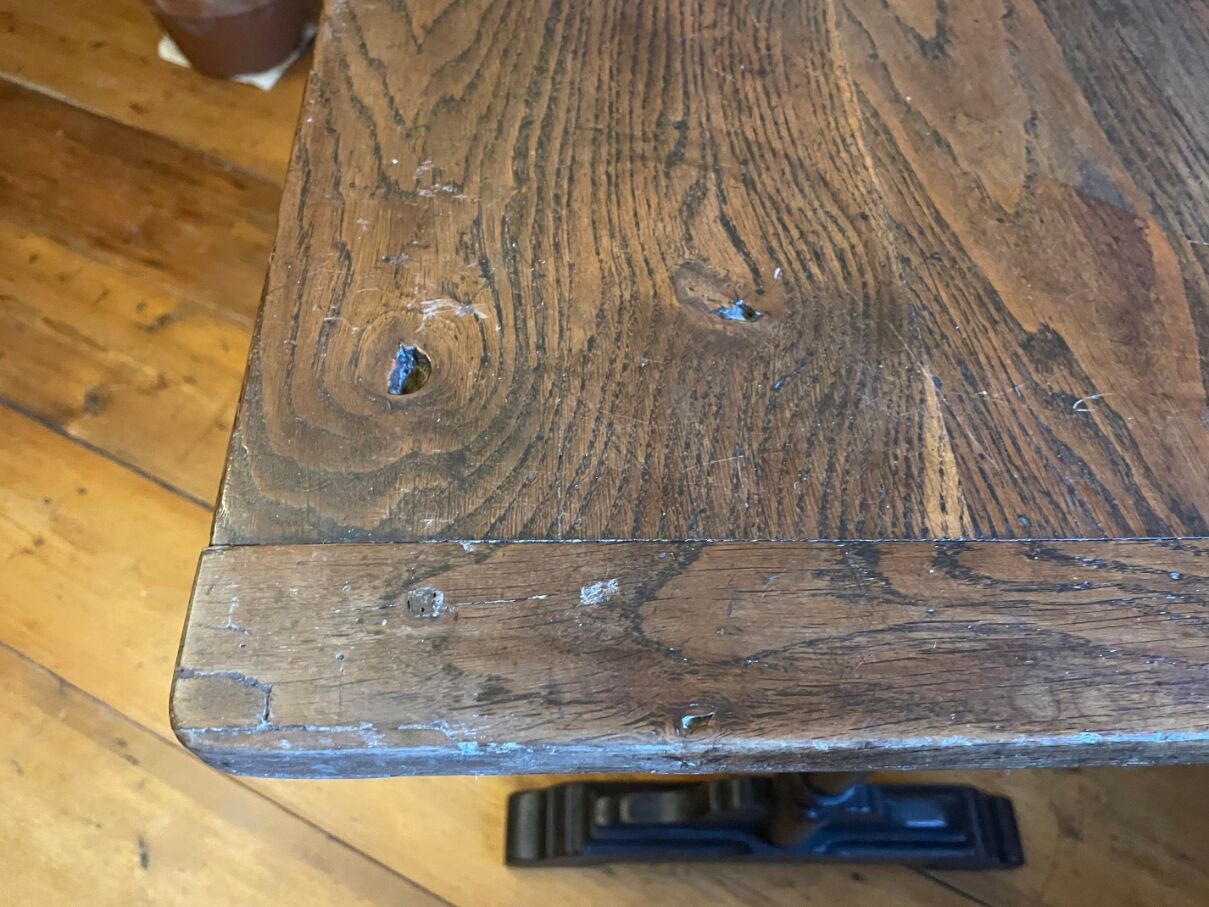 Bistro table console (137cm long)