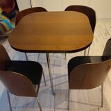 Table and 4 chairs fusion by Sandra Kragnert