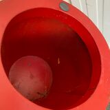 Metal red stool