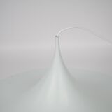 Danish vintage Semi pendant lamp by Bonderup and Thorup, 1968