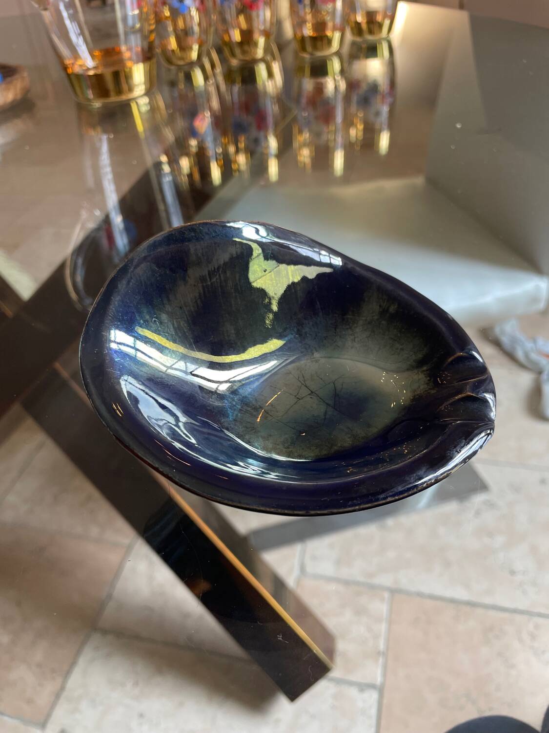 Rambervilliers Sandstone Ashtray