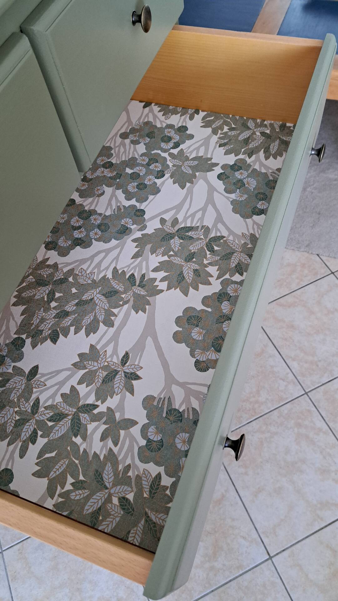 Commode vert Thisted