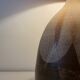 Large ceramic table lamp by Krosselbach, Germany