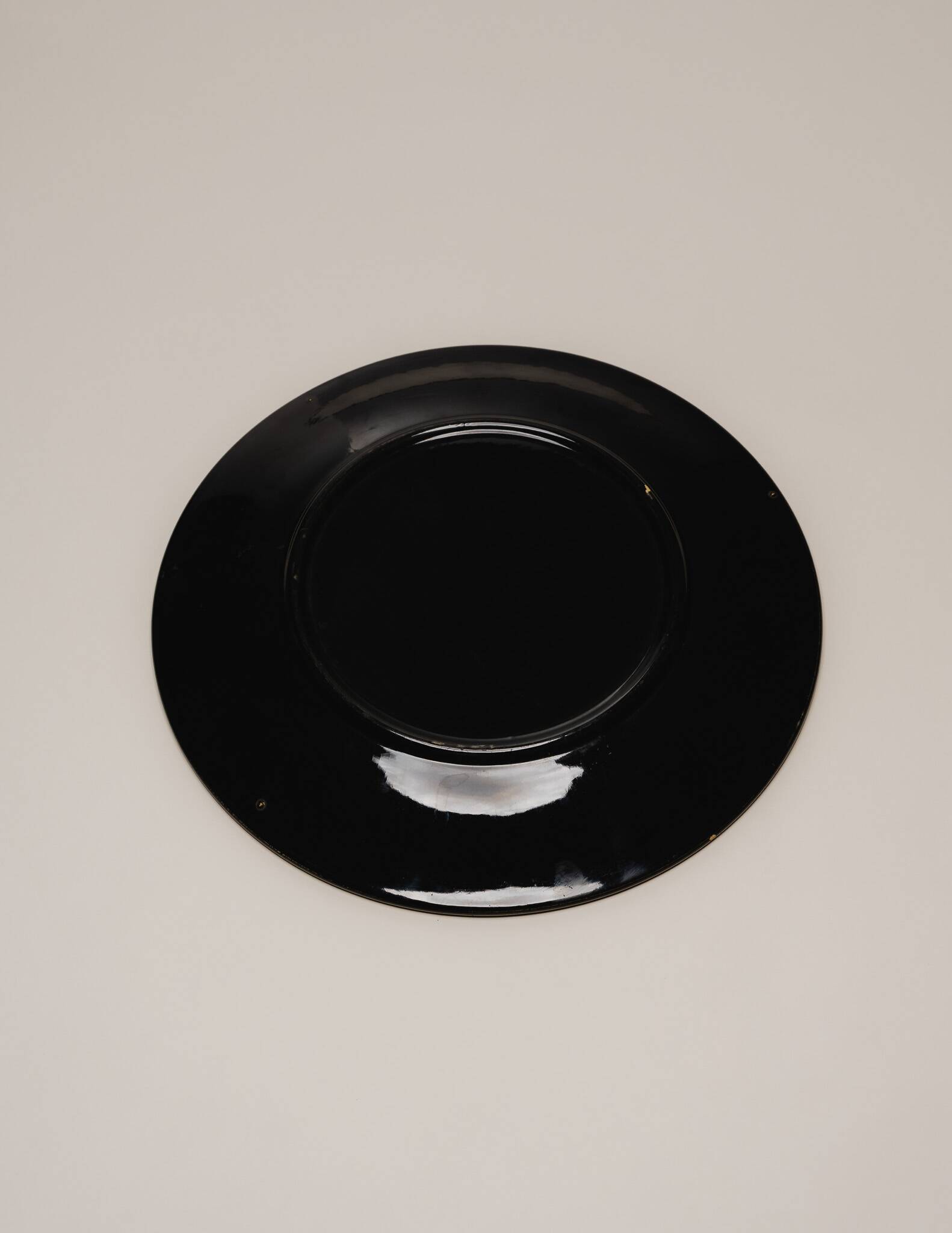 CERAMIC PLATE WITH BIRD DECOR, ROBER PICAULT, 1950s