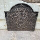 Fireplace plate
