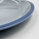 Set of two Boch blue dishes