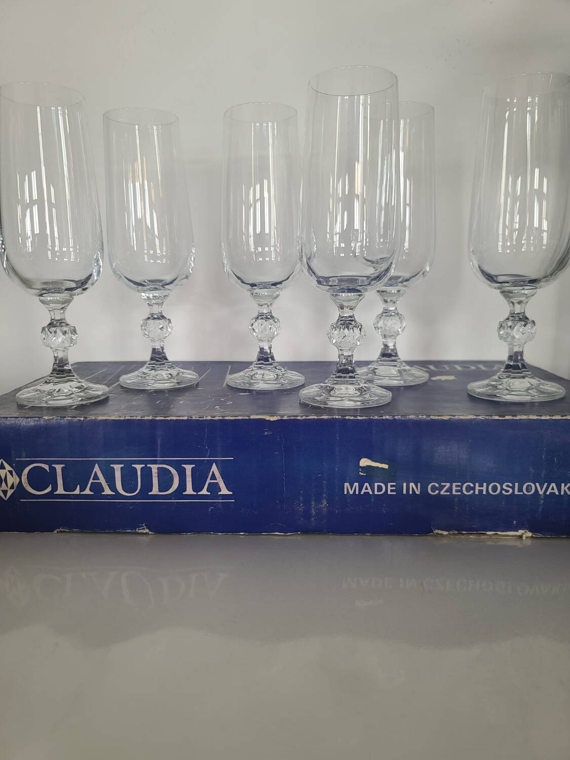 Lot de 6 flûtes à champagne